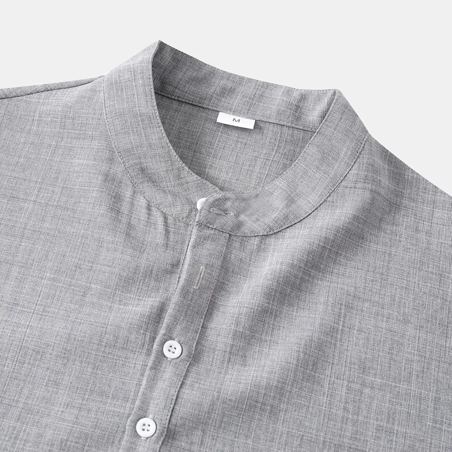 Big and Tall T-Shirts for Men Oversized Summer Short Sleeve Tee Tops Stylish Quick Dry V Neck Button Henley Shirts