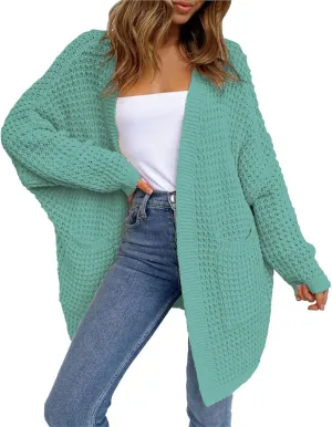 Cardigan Sweaters for Women Women's Cardigan Sweater Summer Cardigans for Women Lightweight Chunky Sweater Sweater Tanks for Women Crop Sweater for Women Women's Sweaters and Cardigans A-Green