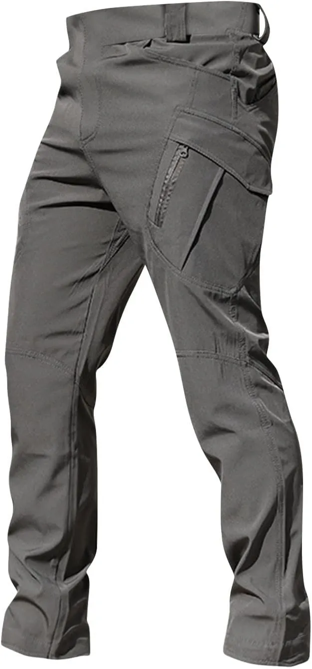 Cargo Pants for Men Baggy Ripstop Pants Multi Pockets Outdoor Work Hiking Pants Match Mens Wild Cargo Pants