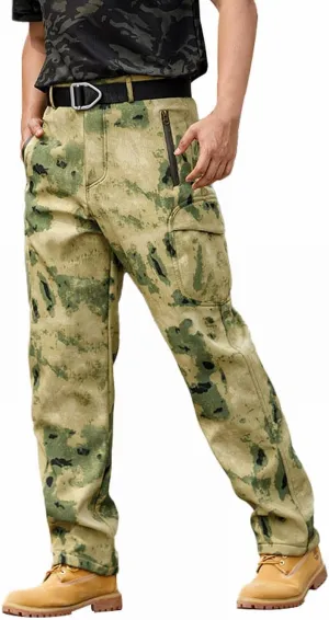 Cargo Pants for Men Tactical Pants Lightweight Outdoor Travel Pants Relaxed Fit Work Hiking Waterproof Pants Stretch