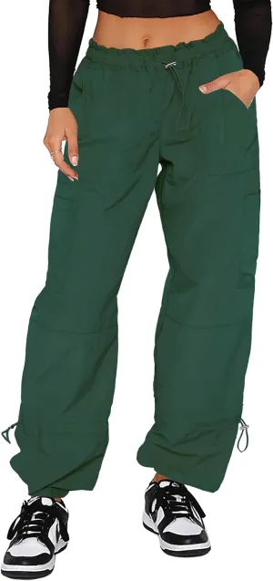 Cargo Pants Women Baggy - Parachute Pants for Women, Rave Pants Y2K Pants, Festival Outfits for Women
