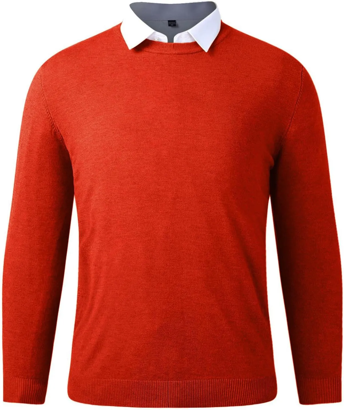Cashmere Sweaters for Men, Men's Cashmere Sweater Warm Pullovers Crewneck Knit Winter Tops Male Knitwear Jumpers