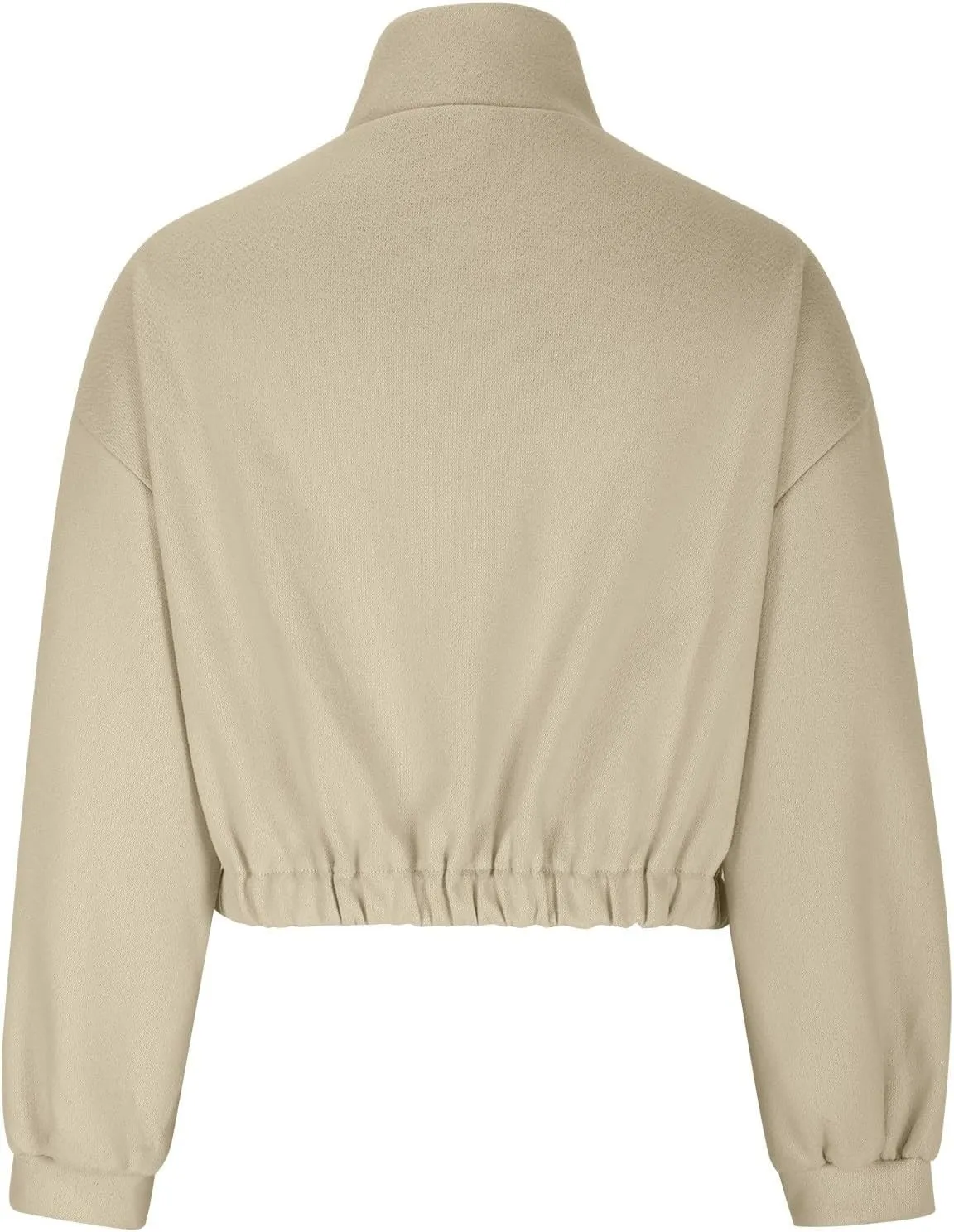 Cropped Sweater Coats for Women Winter Jackets Wool Blend Peacoat Oversized Button Down Sweaters Casual Jacket