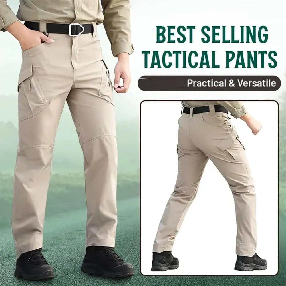 Flexcamo - Tactical Waterproof Pants,Cargo Pants for Men,Work Pants with Multi Pockets Mens Cargo Pants Water