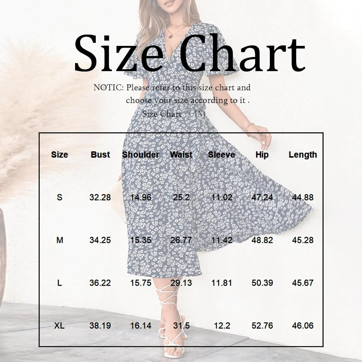 Formal Dresses for Women,Summer Floral Short Sleeve Wrap Waist V Neck Long Dress Wedding Guest Cocktail Dresses