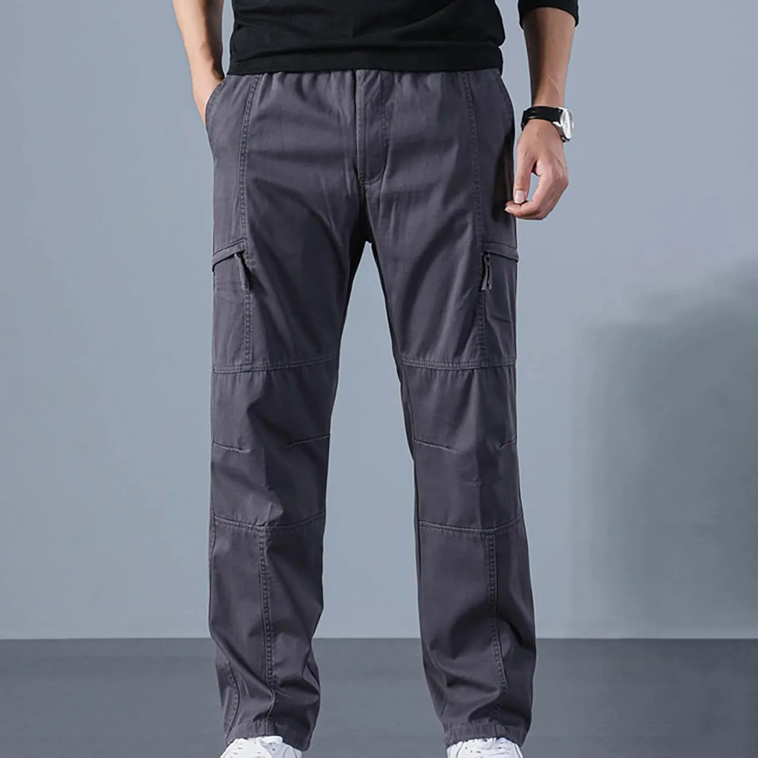 GIERIDUC Men's Linen Pants Casual Long Pants Summer Clothes for Men Fashion Best Jogger Pants for Men for Men