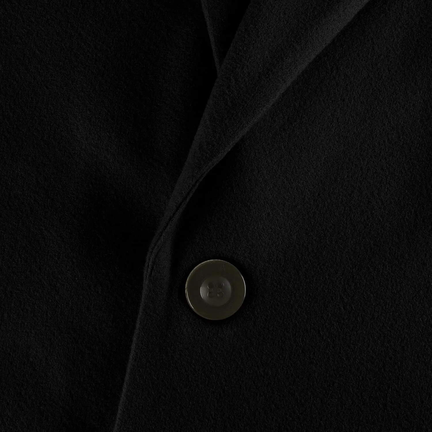 Lapel Pea Coats for Women Trendy Button 3/4 Sleeve Coats Winter Double Breasted Wool Coats with Pockets