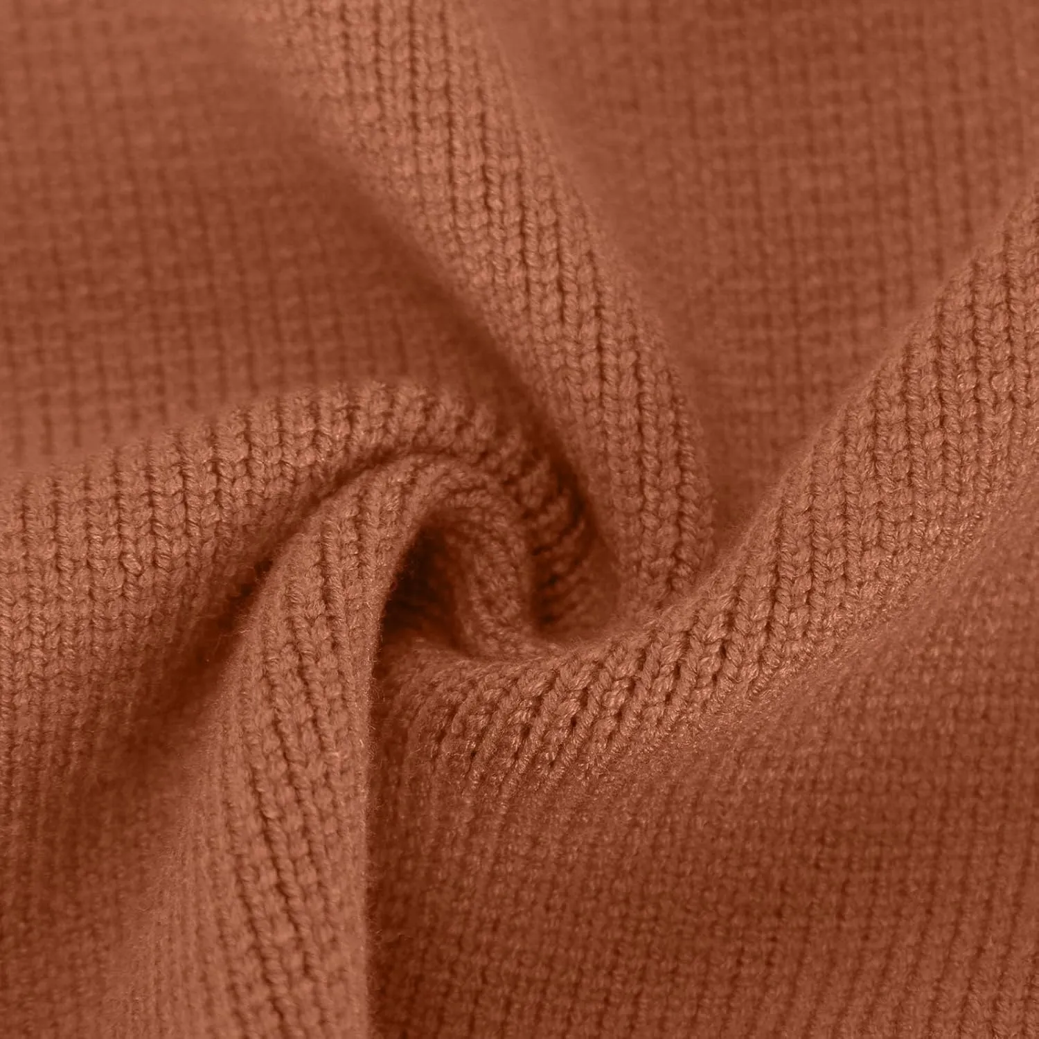 Lastesso Fall Sweaters for Women 2024 Chunky Fall Winter Vintage Sweater Cropped Long Sleeve Scoop Neck Knit Pullover Tops