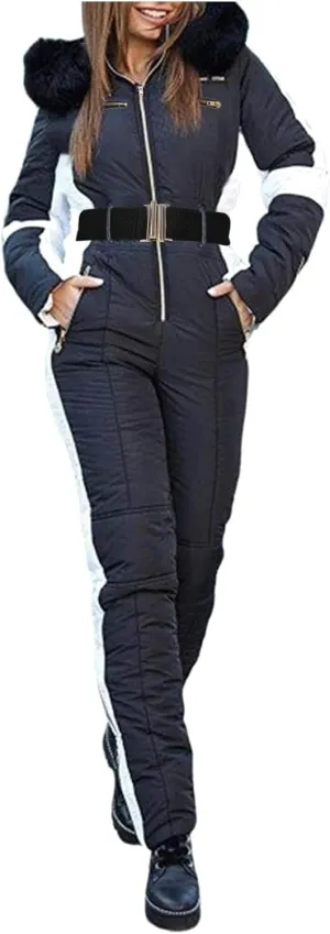 LCMTWX Puffer Jacket Womens European and American Cotton Jackets Color Stand-up Collar Zipper Women's Long Puffer Vest
