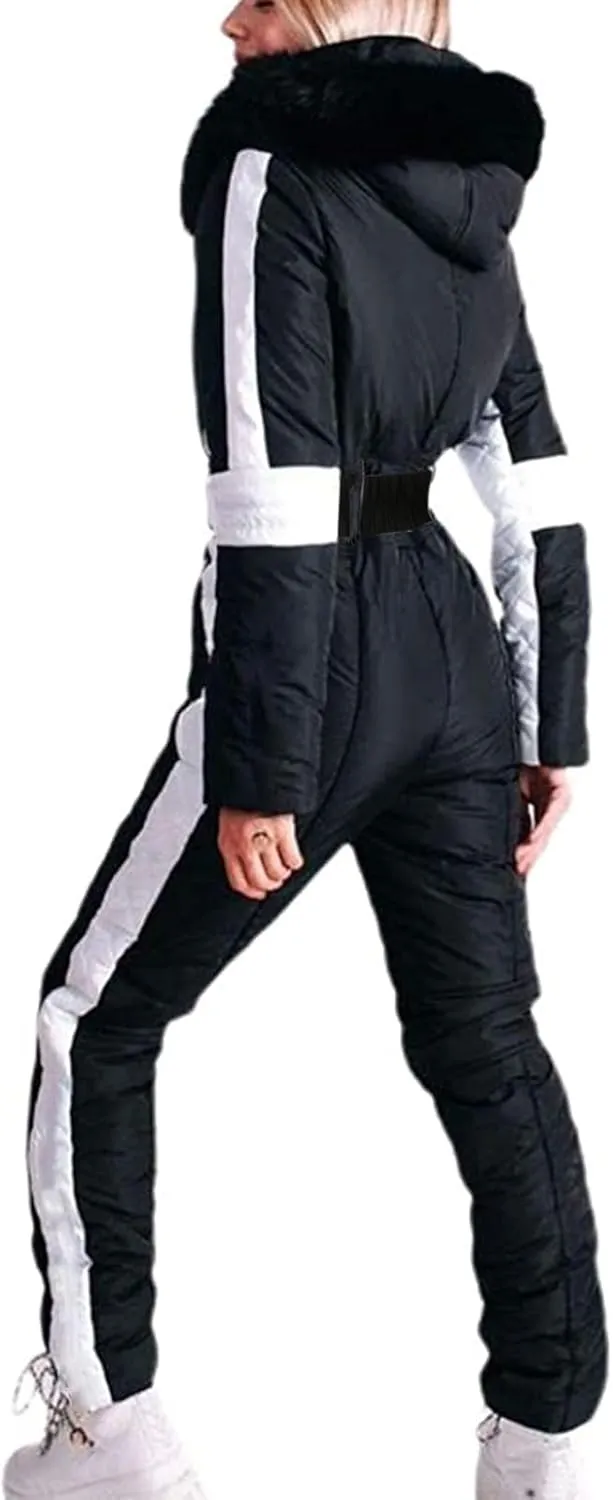 LCMTWX Puffer Jacket Womens European and American Cotton Jackets Color Stand-up Collar Zipper Women's Long Puffer Vest