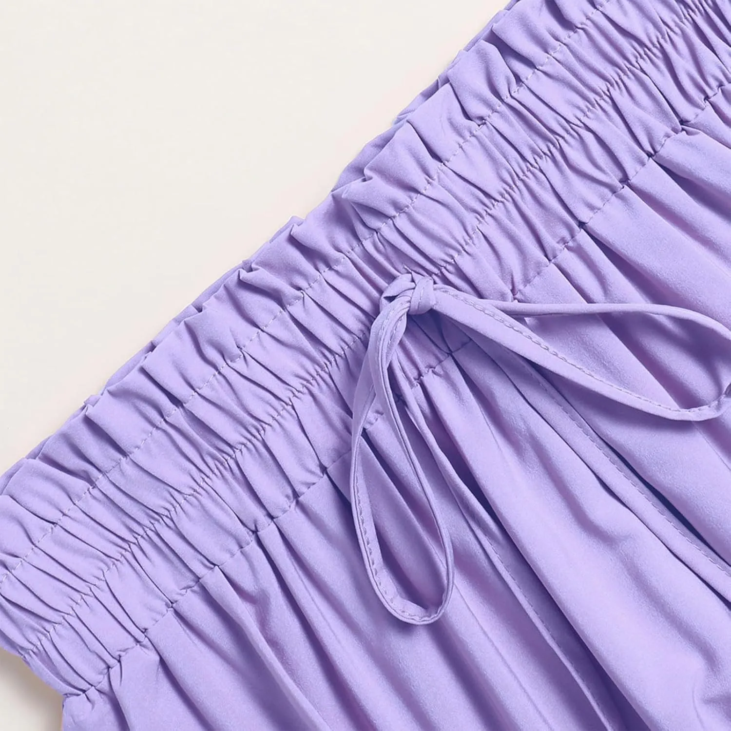 Long Flowy Skirts for Women Flowy Beach Smocked Going Out Flutter Country Cute Business Pleated Maxi Skirts for Women
