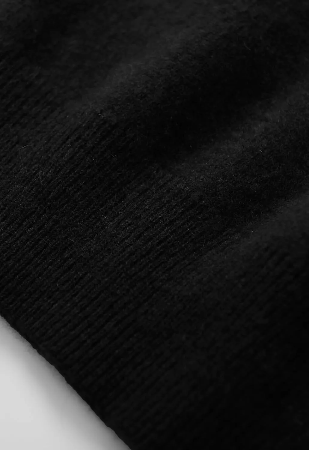 Men Cashmere Sweater Crewneck Solid Color Knited
