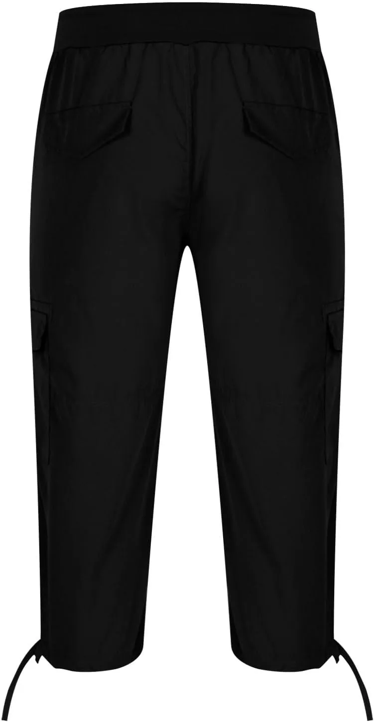 Men Hiking Pants Tactical Cargo Pants Mens Lightweight Work Pants Travel Pants for Men with Multi Pockets