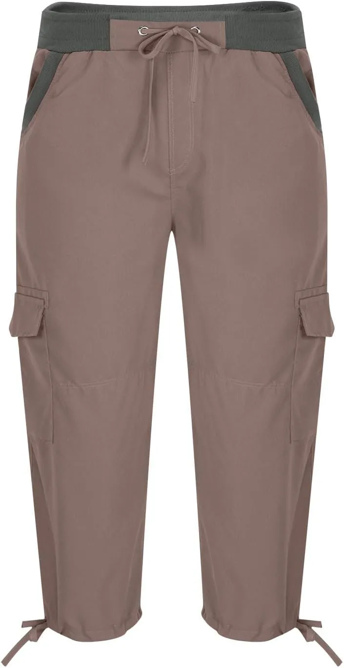 Men Hiking Pants Tactical Cargo Pants Mens Lightweight Work Pants Travel Pants for Men with Multi Pockets