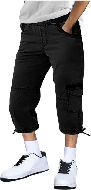 Men Hiking Pants Tactical Cargo Pants Mens Lightweight Work Pants Travel Pants for Men with Multi Pockets