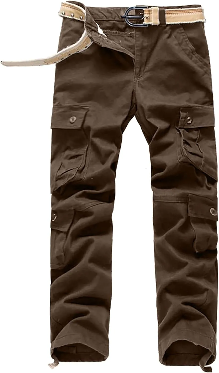 Men's Hiking Pants Tactical Mens Cargo Pants Casual Military Lightweight Work Pants Outdoor Multi-Pocket Pants