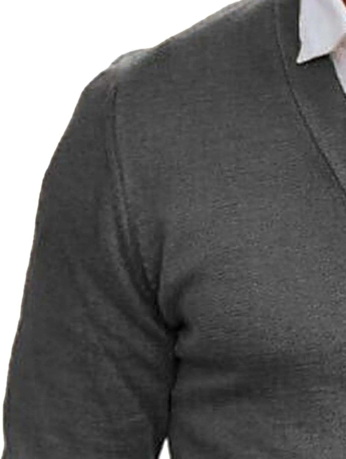 Men's Slim Fit Knitted Cardigan Button Down Male Knit Cardigans Sweater Casual V Neck Business Knits Sweaters