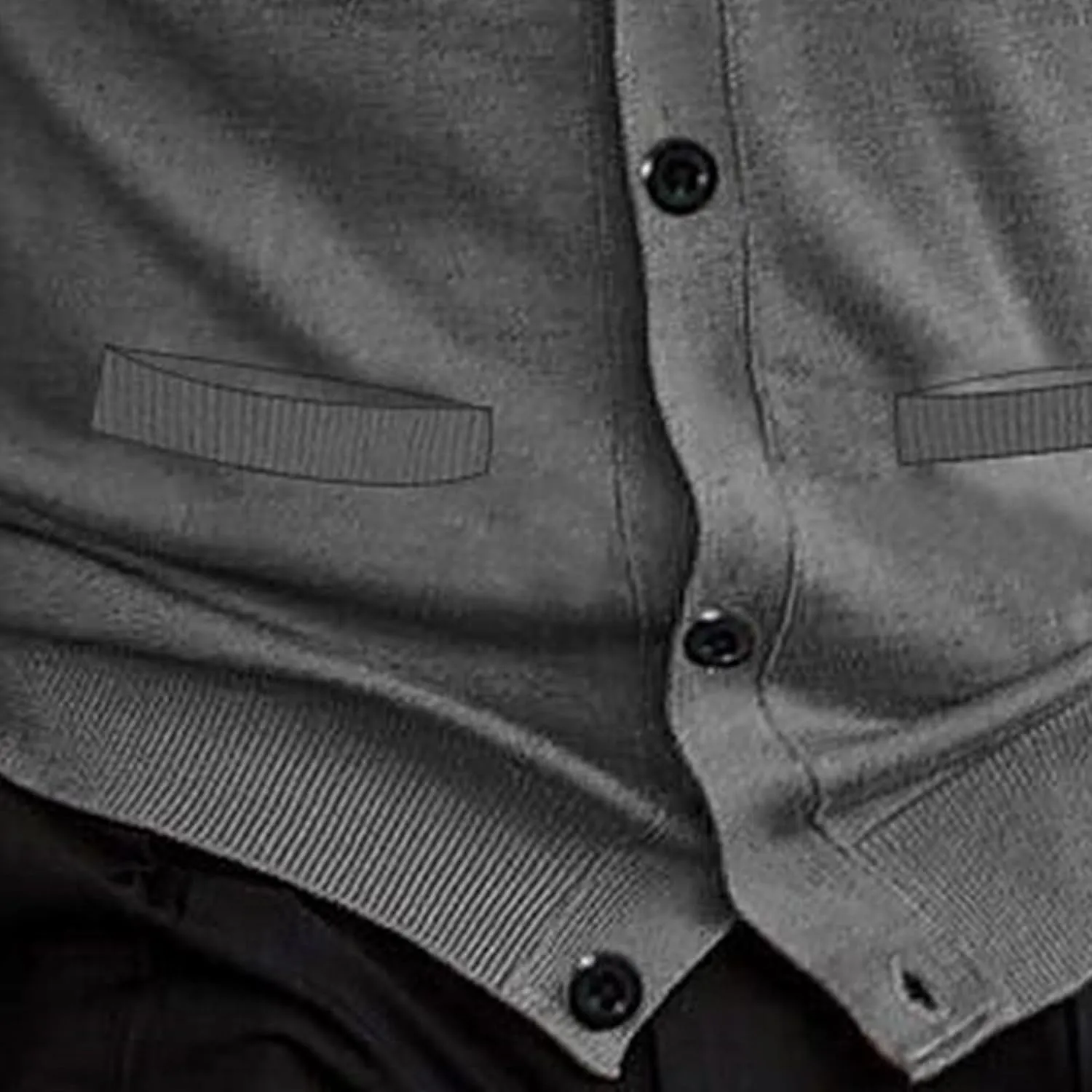 Men's Slim Fit Knitted Cardigan Button Down Male Knit Cardigans Sweater Casual V Neck Business Knits Sweaters