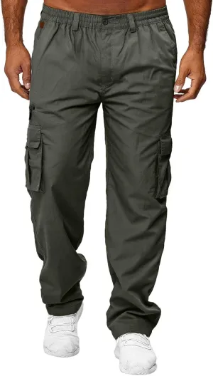 Men's Track Pants Pockets Casual Pants with Zipper Sports Drawstring Mid-Waist Men's Pants Men's Pants Fleece