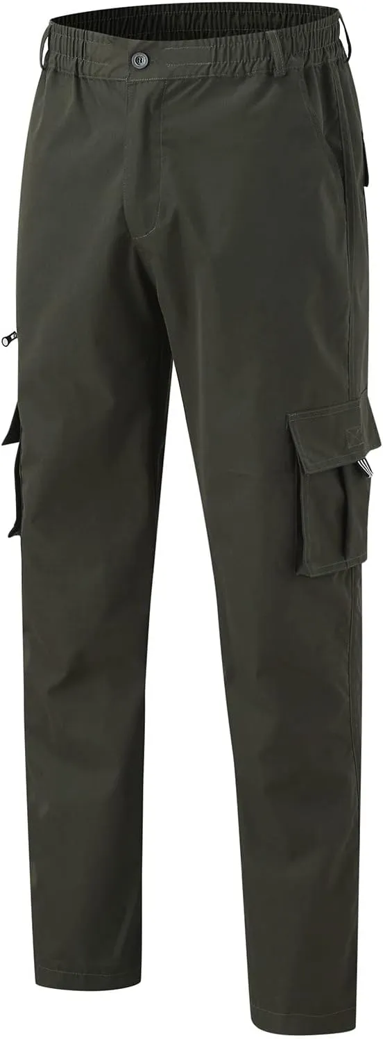 Men's Track Pants Pockets Casual Pants with Zipper Sports Drawstring Mid-Waist Men's Pants Men's Pants Fleece