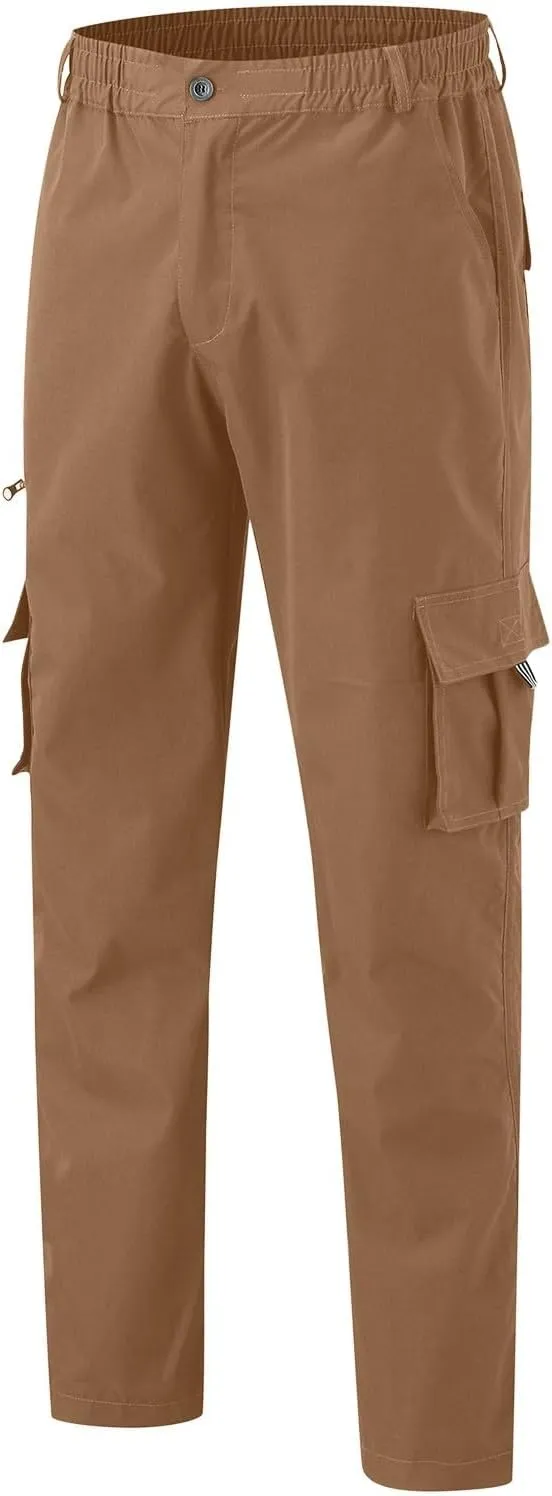 Men's Track Pants Pockets Casual Pants with Zipper Sports Drawstring Mid-Waist Men's Pants Men's Pants Fleece