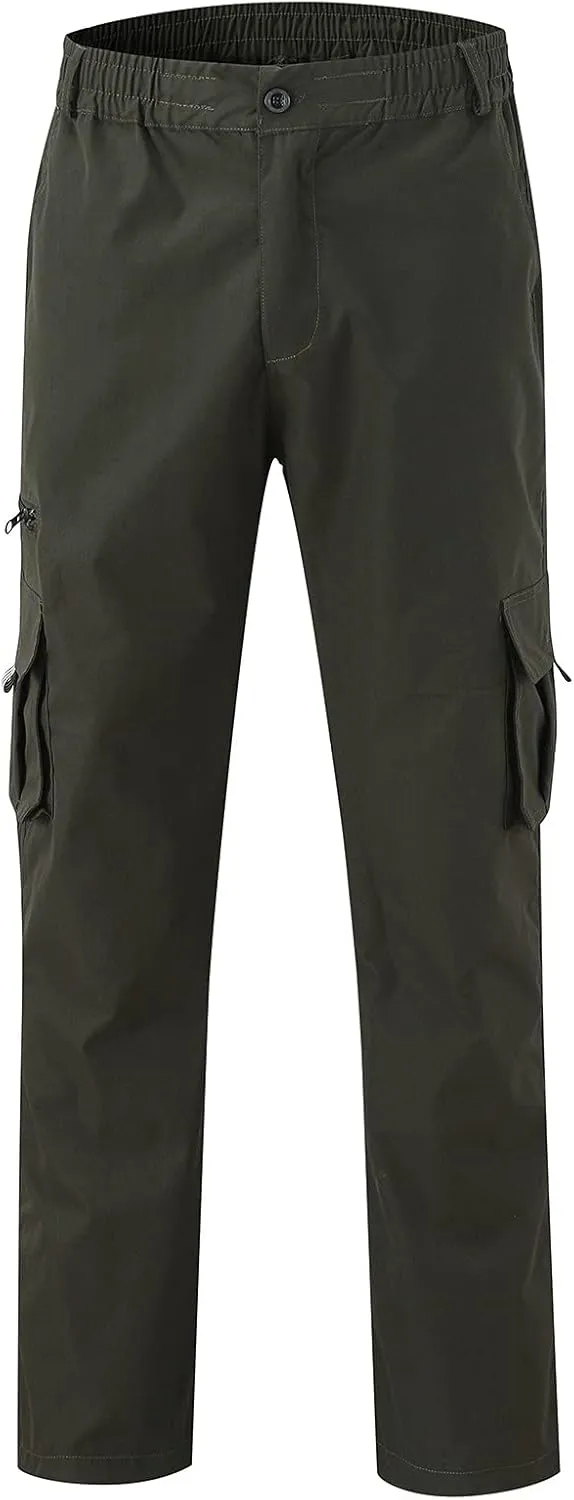 Men's Track Pants Pockets Casual Pants with Zipper Sports Drawstring Mid-Waist Men's Pants Men's Pants Fleece