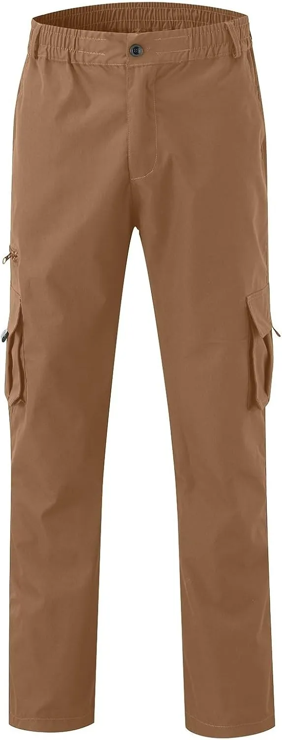 Men's Track Pants Pockets Casual Pants with Zipper Sports Drawstring Mid-Waist Men's Pants Men's Pants Fleece