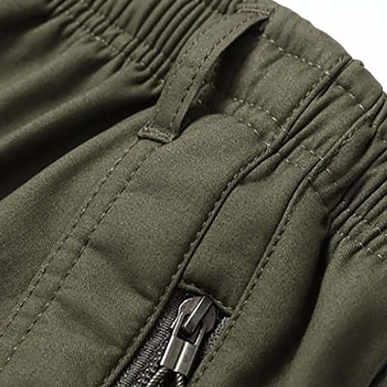 Men's Winter Fleece Pants Pants Trousers Casual Pants Drawstring Elastic Waist Straight Leg Plain Lined Pants for