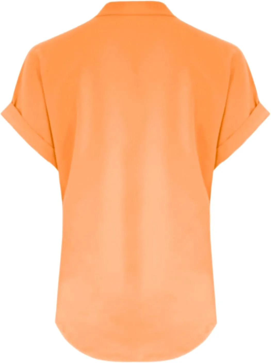Tops for Women Trendy Summer 2025 Solid Color Cotton Linen T-Shirts Short Sleeve V Neck Blouses Button Down Outfits