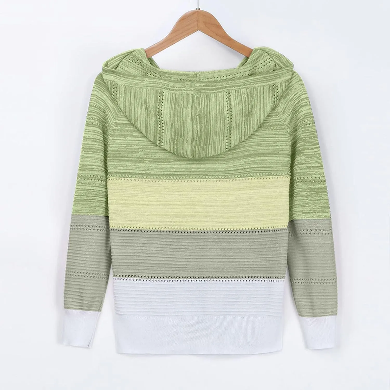 Turtle Necks Tops for Women Oversized Patchwork Hoodies Long Sleeve Hooded Pullover Shirts Thermal Sweater Tops