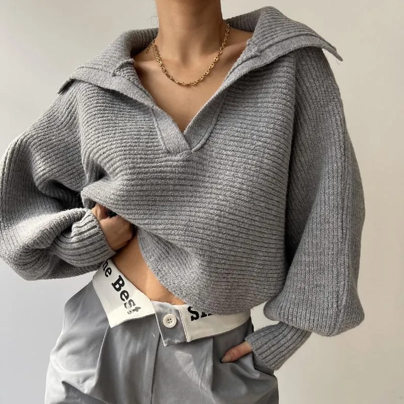 Women Long Sleeve Turtleneck Sweaters Oversized Stretch Fitted Pullover Sweater Ribbed Solid Color Knit Jumper Tops
