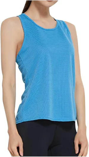 Women Sports Tank Tops Summer Workout Racerback Ribbed Shirts Beach Vacation Outfits Casual Fashion Yoga Clothes 2025