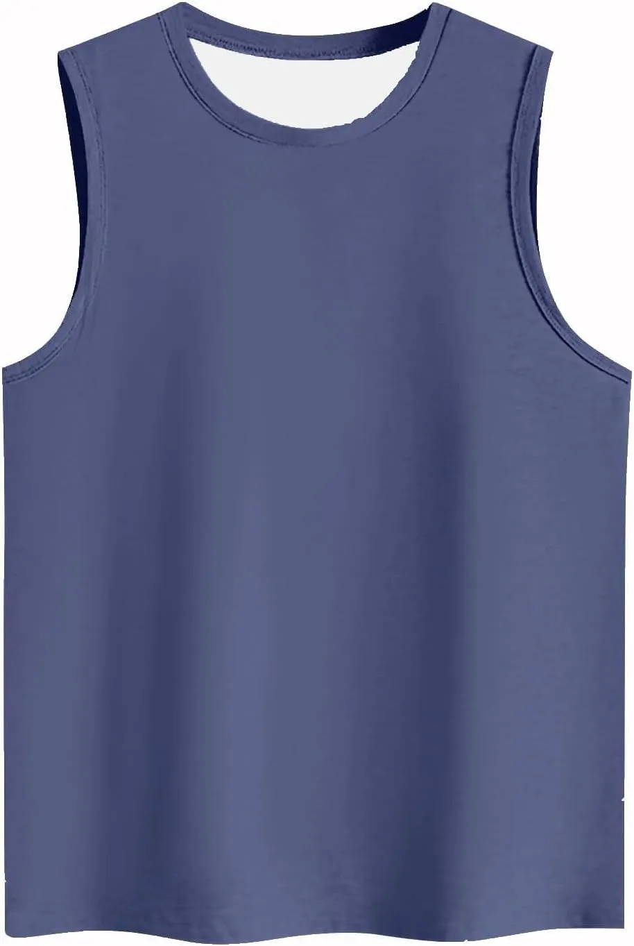 Womens Cute Tank Tops Trendy Sleeveless Oversized Tee Scoop Neck Soft Loose Casual 2025 Summer Flowy Shirts