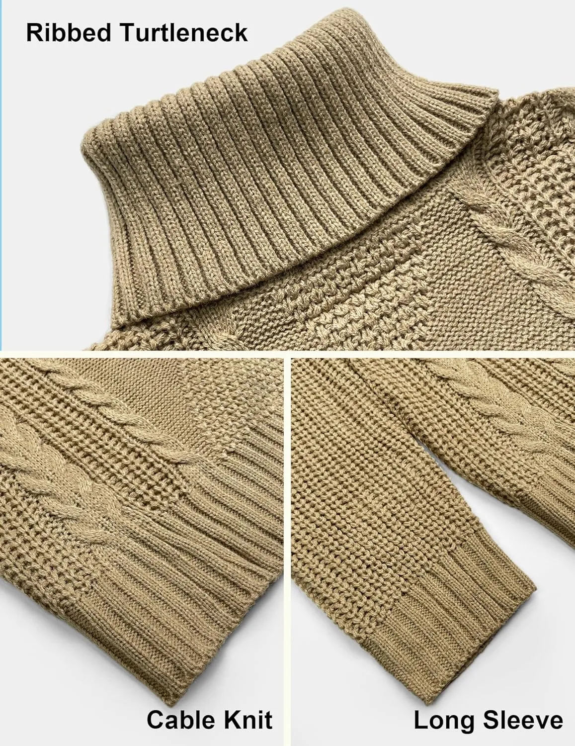 Womens Cute Turtleneck Cable Knit Sweater Dress Fall 2024 Dressy Casual Lightweight Slim Fit Mini Dresses