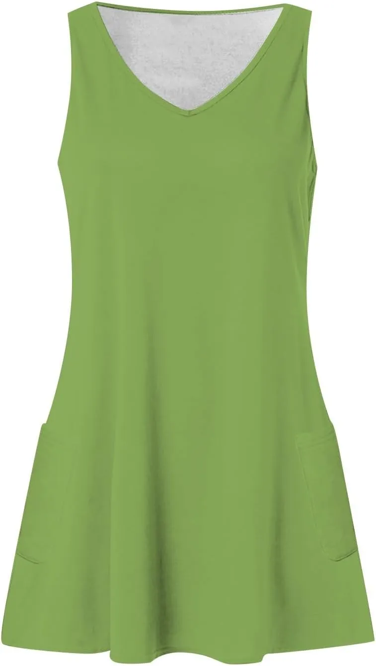 Womens Dresses Sleeveless Dresses for Women 2024 Sundresses for Women 2024 Spring Dresses Bodycon Dresses for Women
