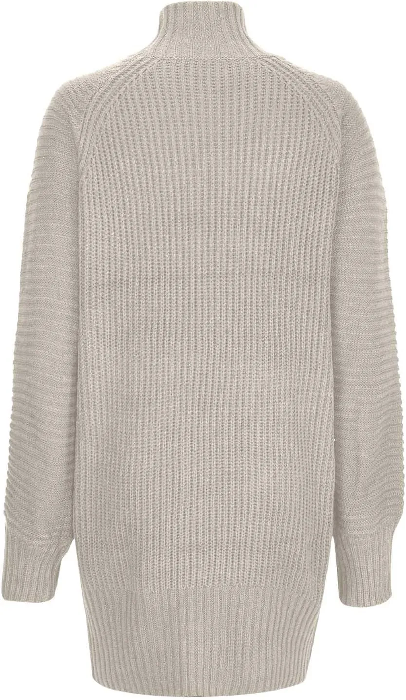 Womens Fall Casual Dresses Elegant 2024 Long Sleeve Sweater Dresses Knitted Pullover Crewneck Short Shift Dresses