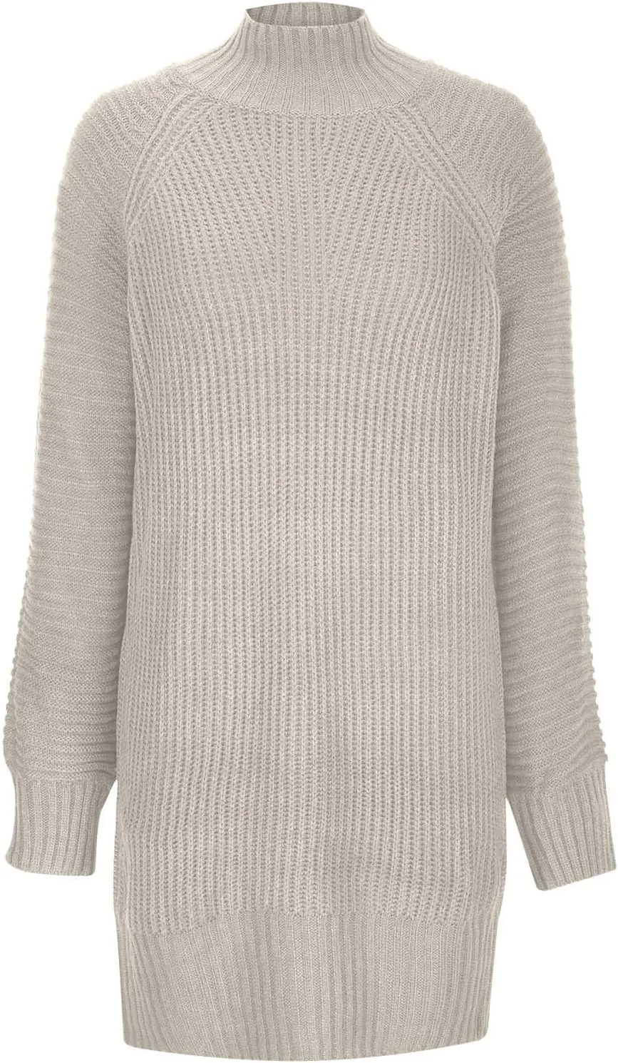 Womens Fall Casual Dresses Elegant 2024 Long Sleeve Sweater Dresses Knitted Pullover Crewneck Short Shift Dresses