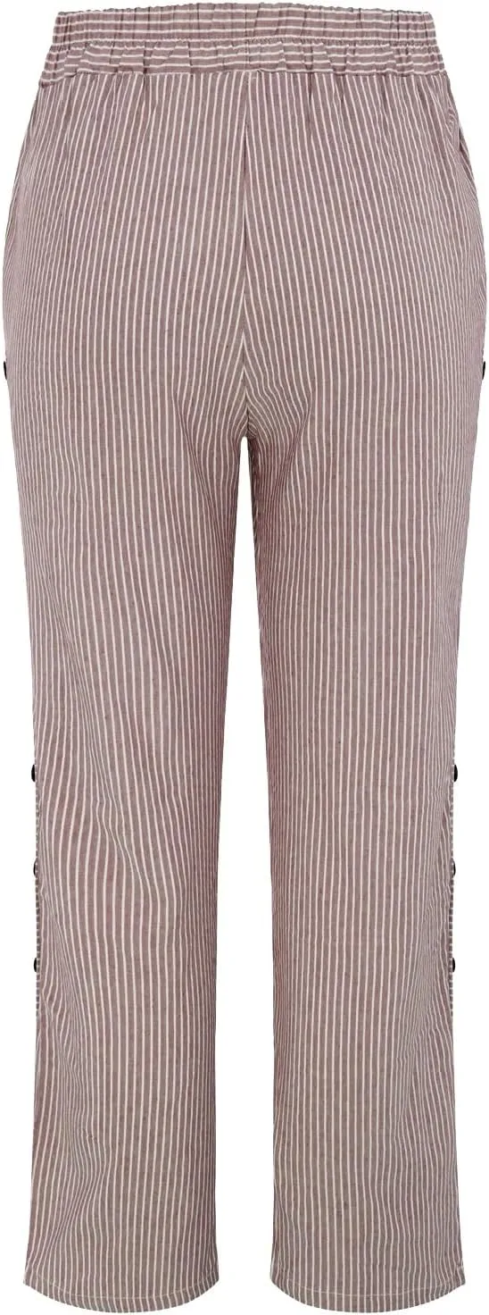 Women's Linen Pants 2024 Summer Drawstring Pants with Pockets Women Wide Leg Pants Swimsuits for Woman Pants Boho