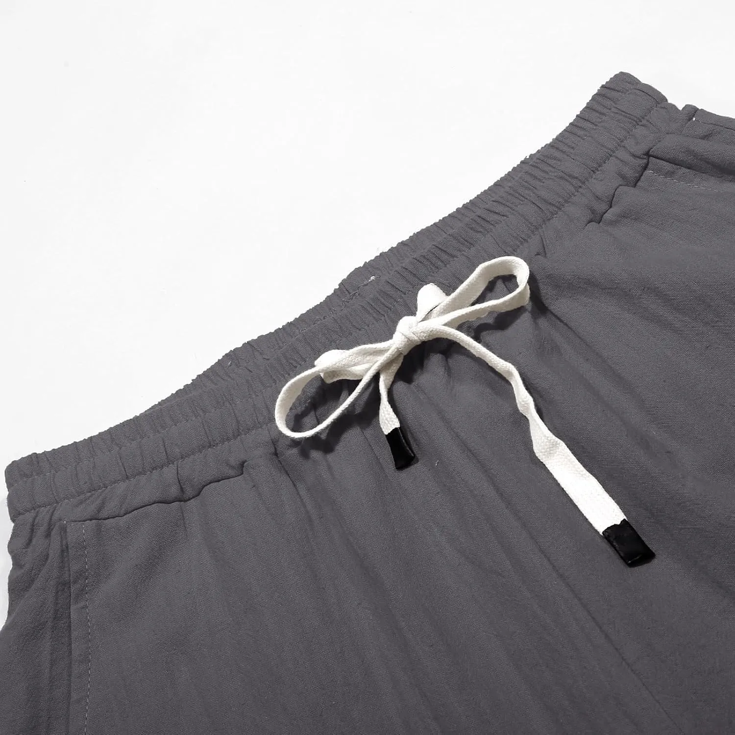 Women's Linen Pants 2024 Summer Drawstring Pants with Pockets Women Wide Leg Pants Swimsuits for Woman Pants Boho