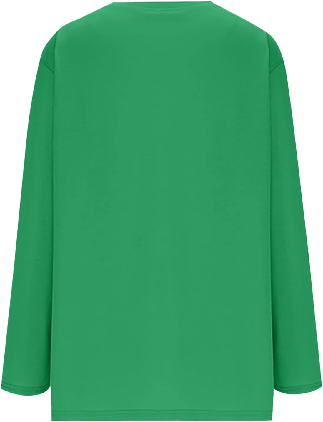 Womens Oversized Tops Long Sleeve Lightweight Shirts 2025 Spring Fashion Trendy Tops Crewneck Casual Solid Basic Tee