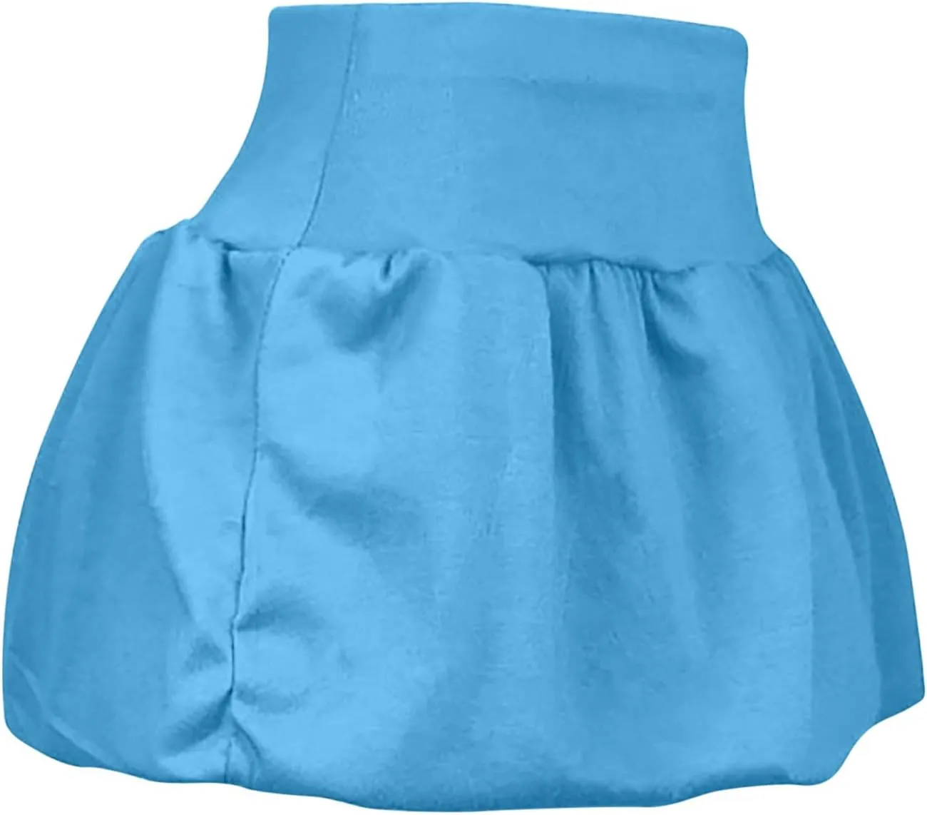 Womens Pleated Bubble Skirt Y2K Elastic High Waisted Puffy Mini Skirts 2025 Summer Casual Streetwear Athletic Dress