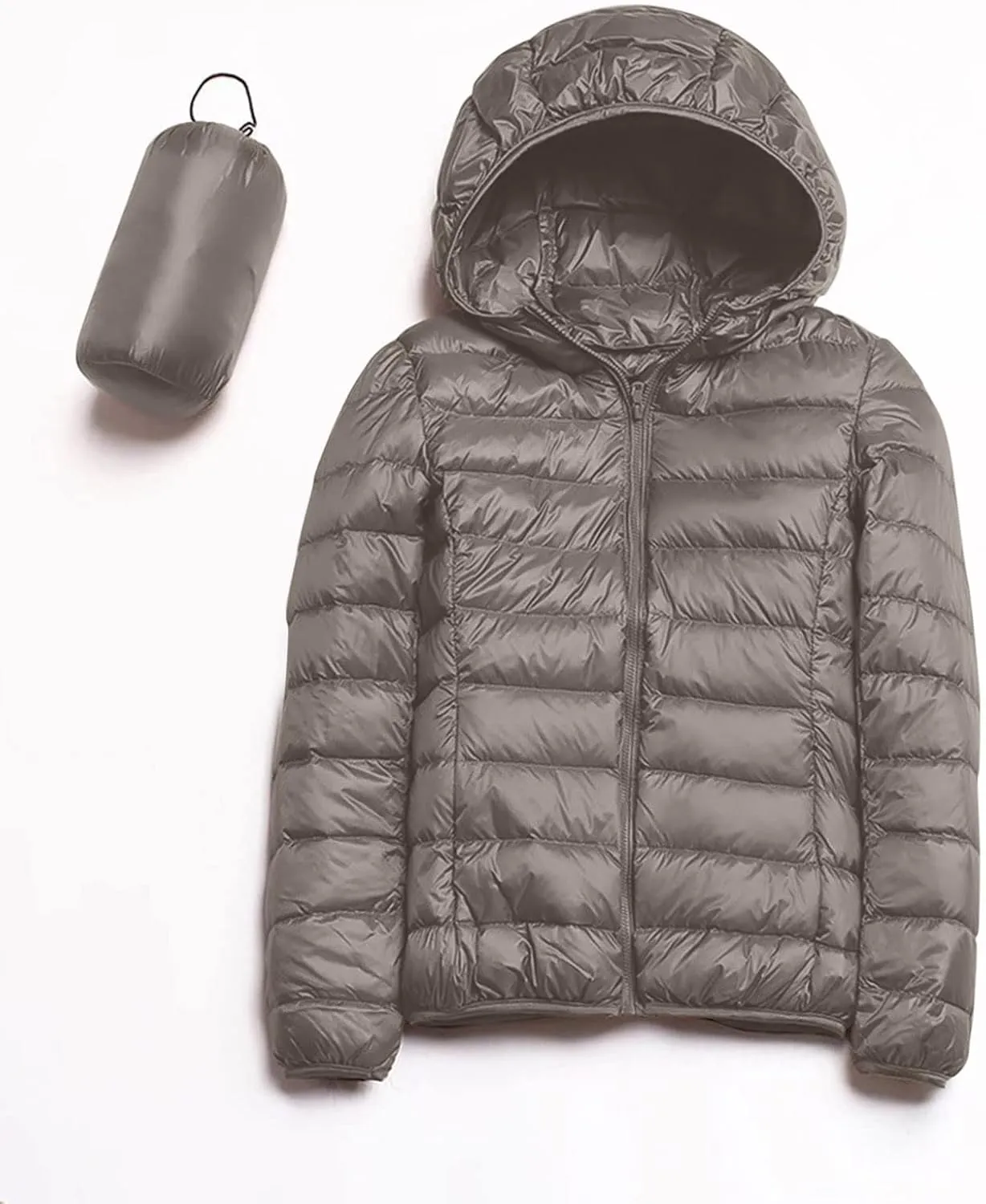 Women's Puffer Parka Jacket Quilted Outerwear Outerwear Jackets Winter Warm Hooded Snow Coats