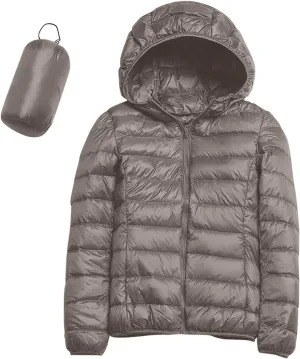 Women's Puffer Parka Jacket Quilted Outerwear Outerwear Jackets Winter Warm Hooded Snow Coats