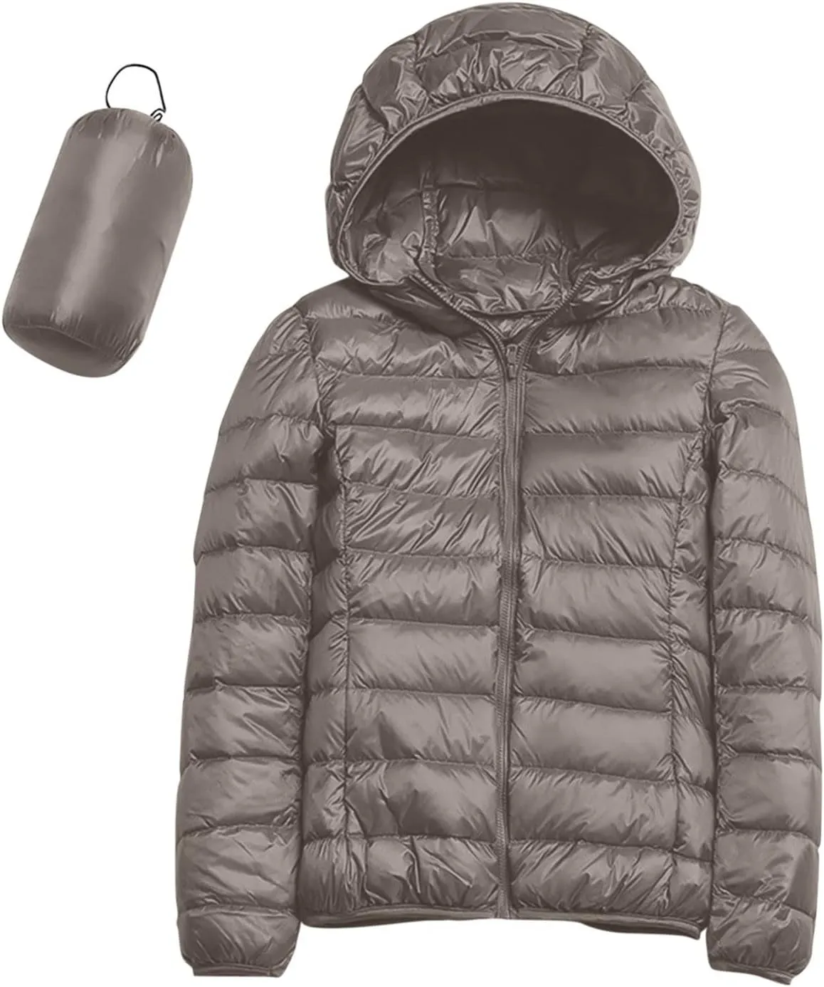 Women's Puffer Parka Jacket Quilted Outerwear Outerwear Jackets Winter Warm Hooded Snow Coats