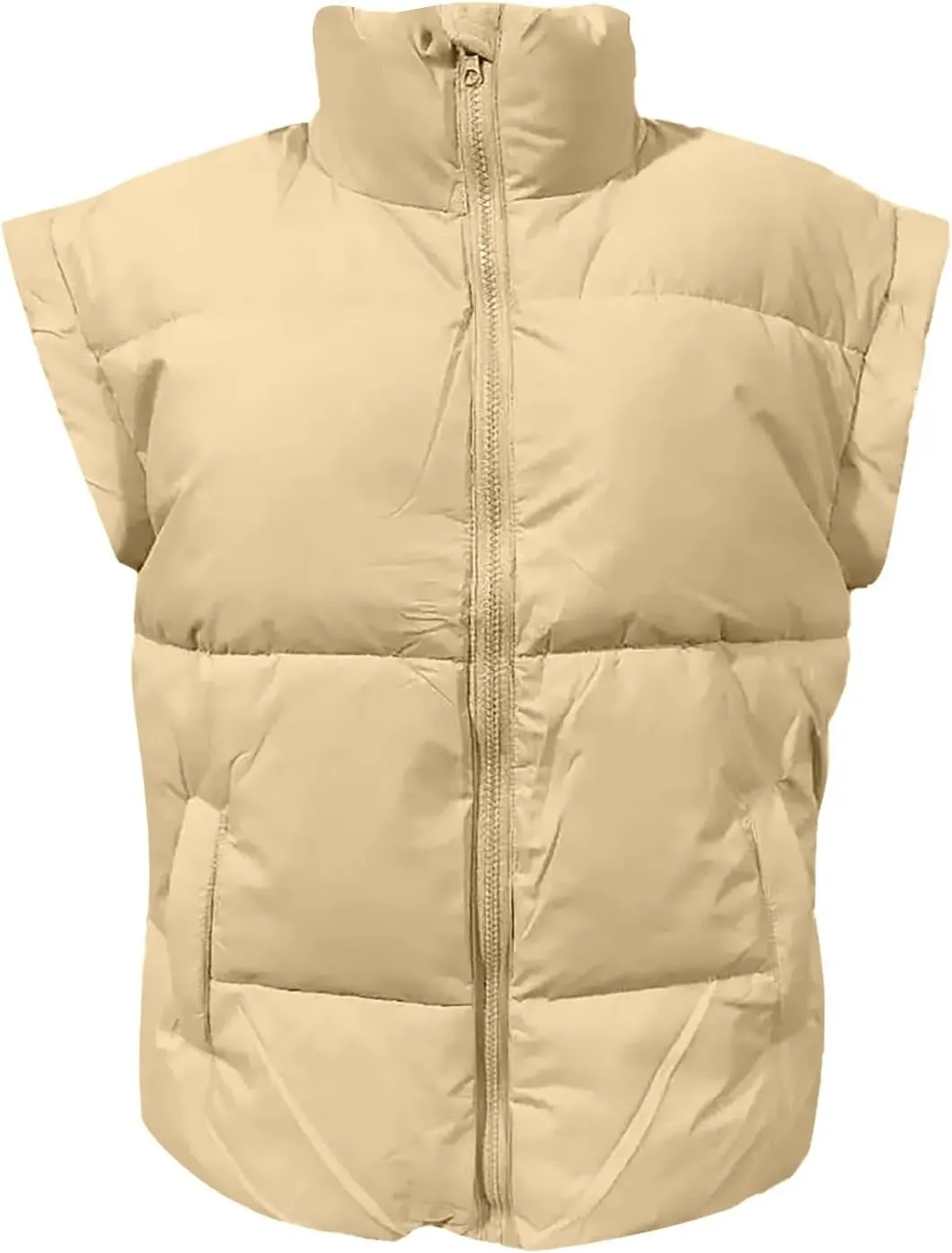 Womens Puffer Vest One Morality Warm V Neck Thin Down Vest Inside Hooded Puffer Vest Women'S Outerwear Vests Zip Up