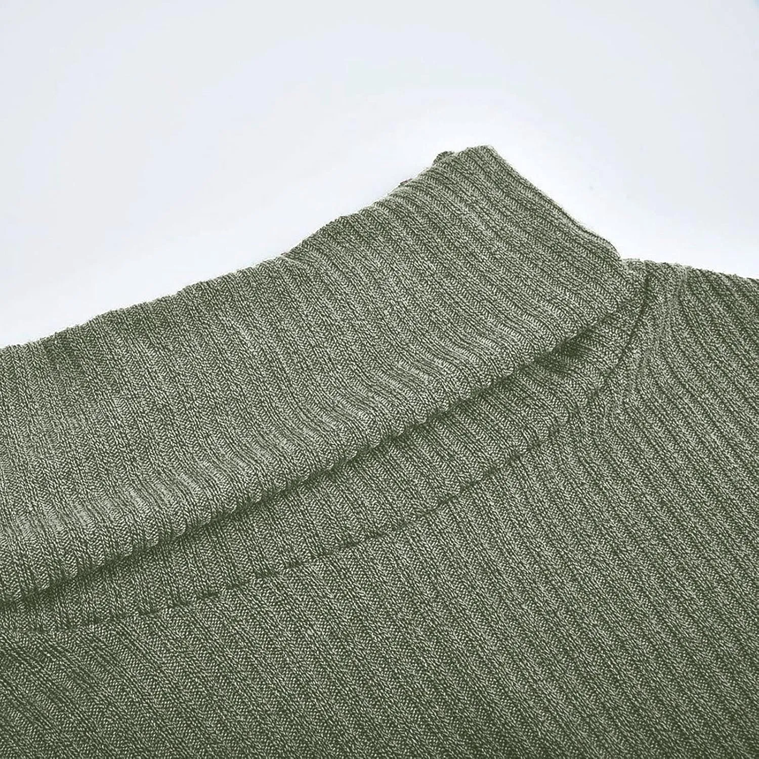 Womens Sweater Women's Tops Womens Shirts V Neck Turtleneck Long Sleeve Shirts Loose Warm Casual Winter Fashion Sweaters