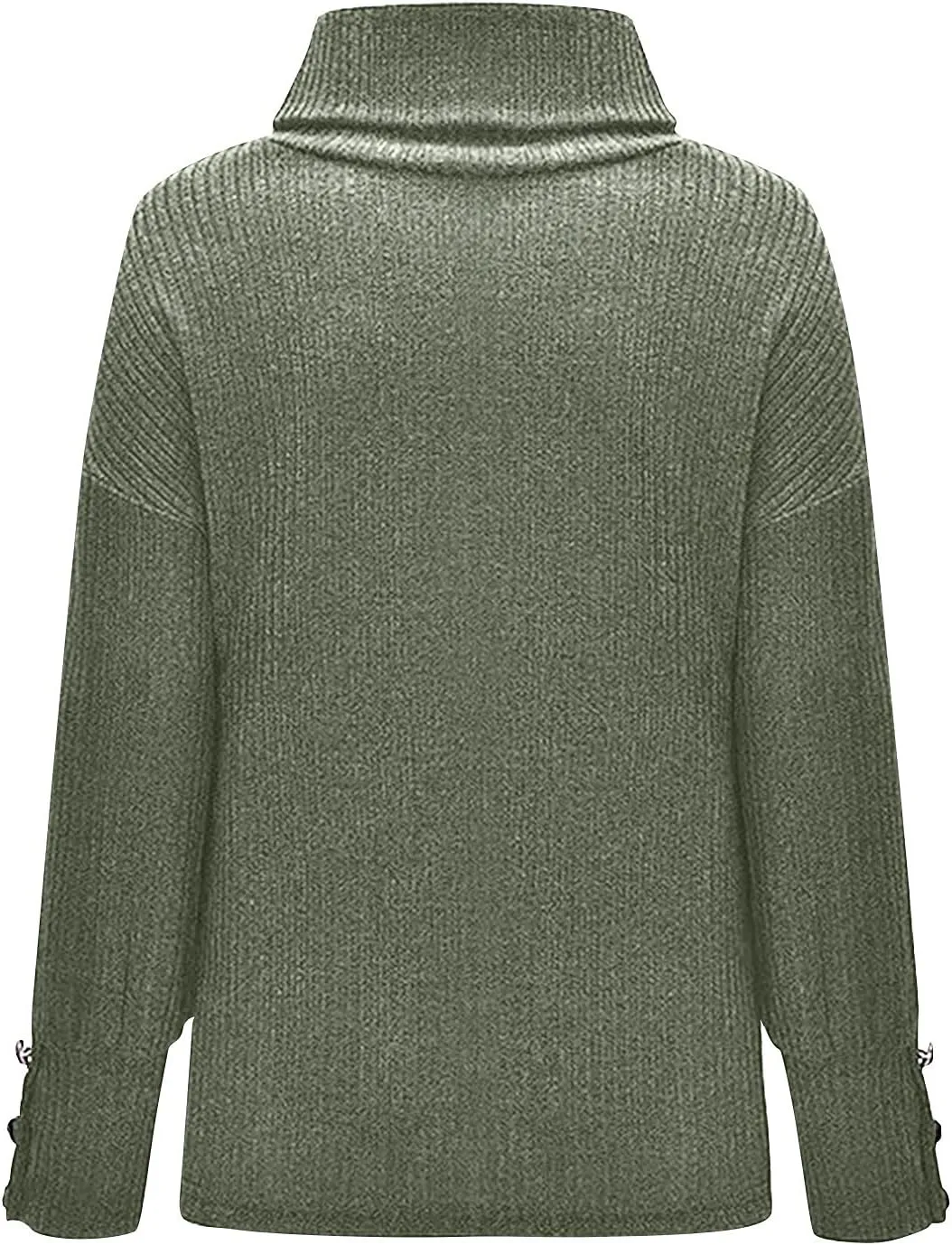 Womens Sweater Women's Tops Womens Shirts V Neck Turtleneck Long Sleeve Shirts Loose Warm Casual Winter Fashion Sweaters