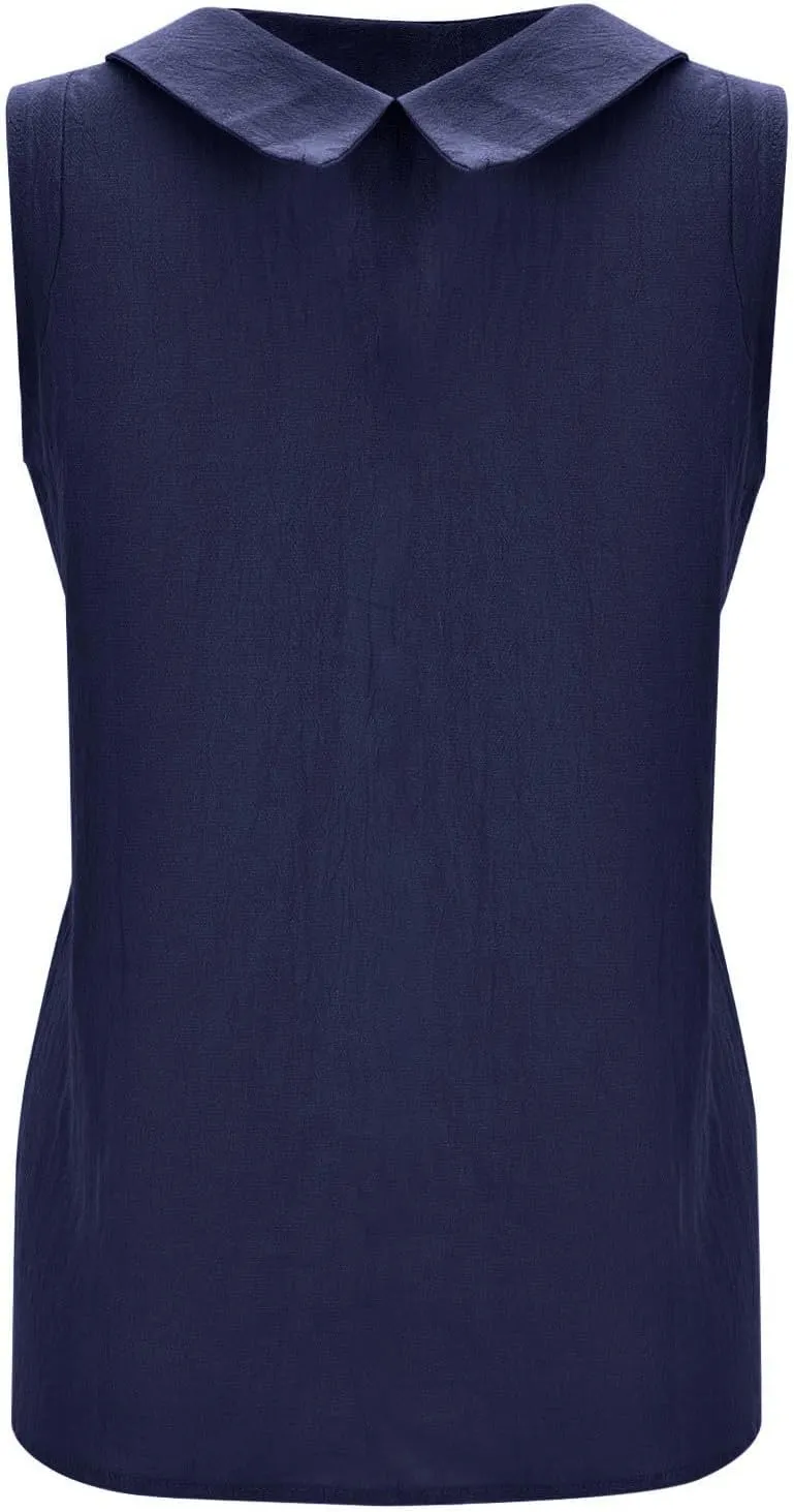Womens Tank Tops Loose Casual Summer Tops Crew Neck Basic Sleeveless Shirts Trendy 2025