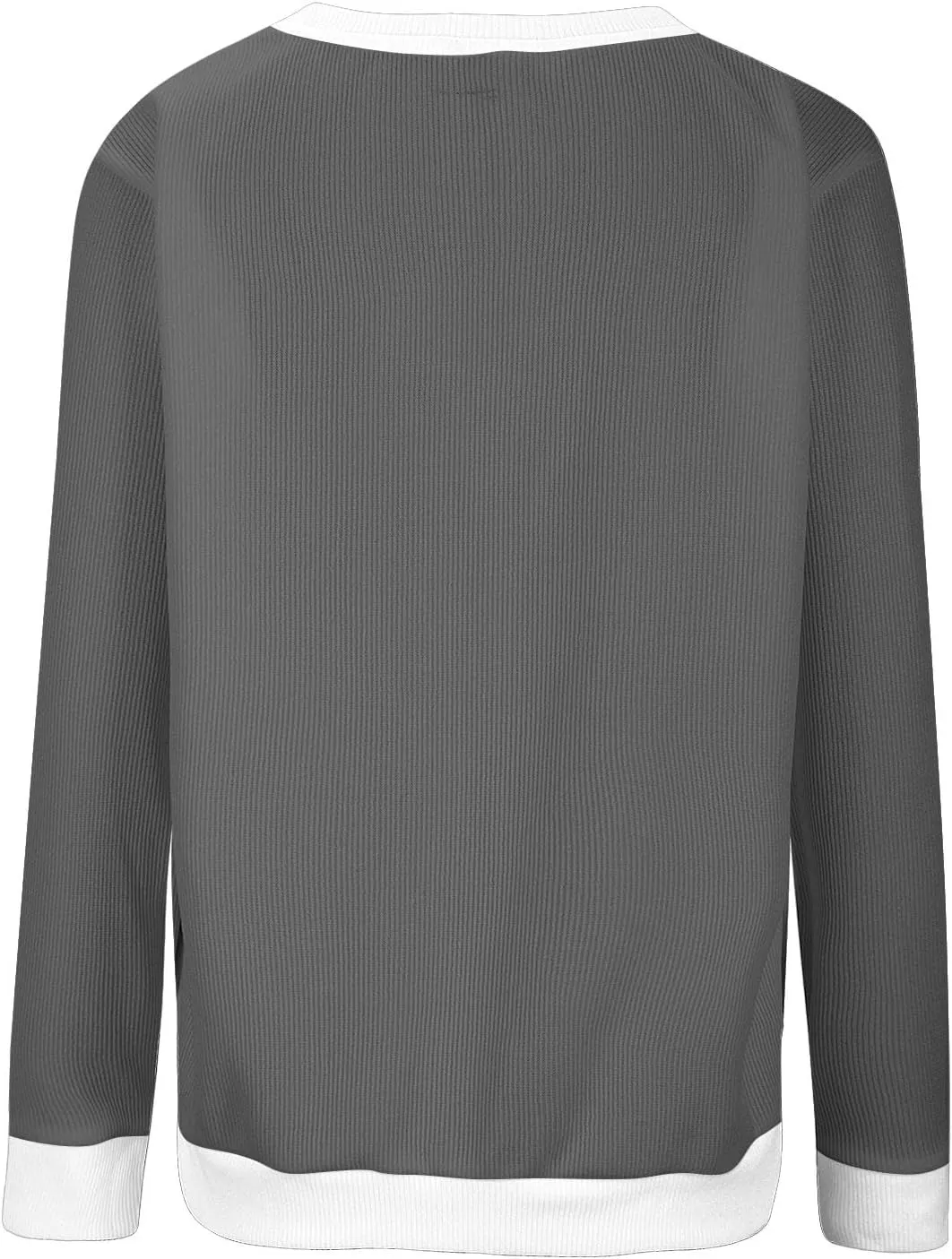 Womens Vintage Basic Oversized Crewneck Long Sleeve Tunic Sweatshirts Pullover Tops Fleece Casual Shirts Tops 2024