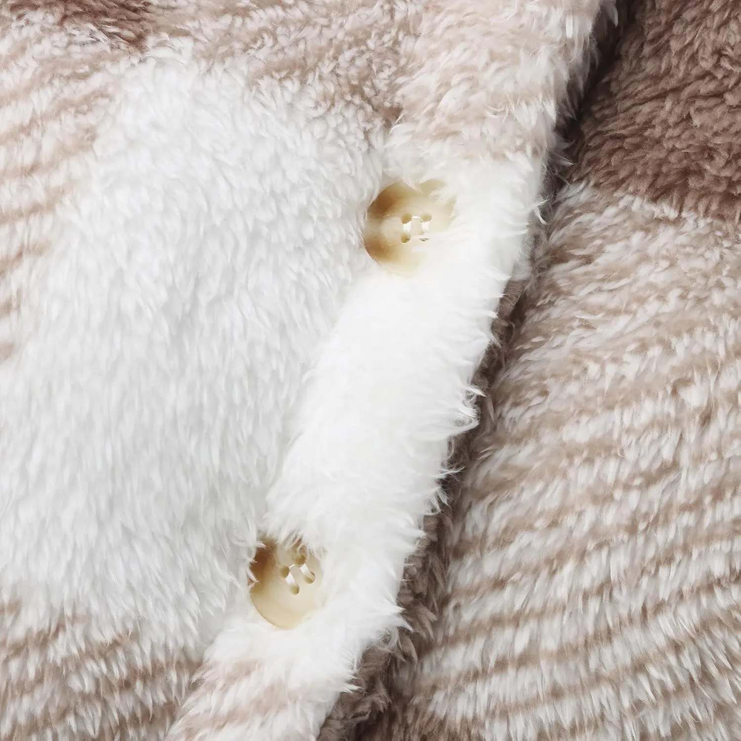 Women's Winter Coats Trendy Fuzzy Fleece Open Front Spring Sherpa Cropped Jacket Warm Plaid Cardigan Casual Outerwear